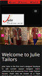 Mobile Screenshot of julietailors.com